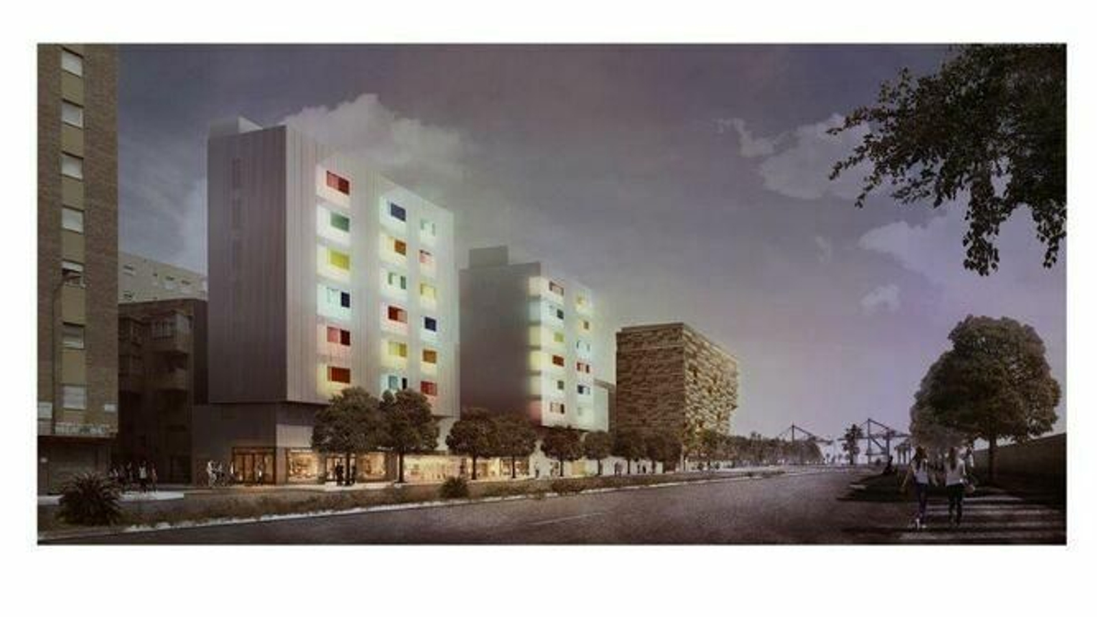 Infografía de la promoción proyectada en la calle Ingeniero José María Garnica.