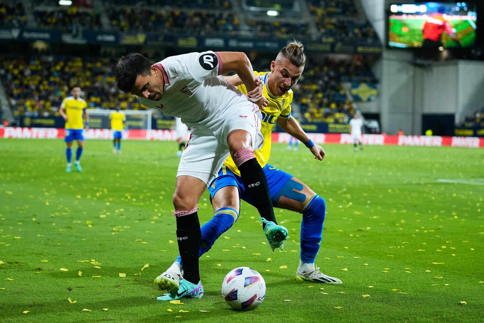 Imágenes del Cádiz-Sevilla