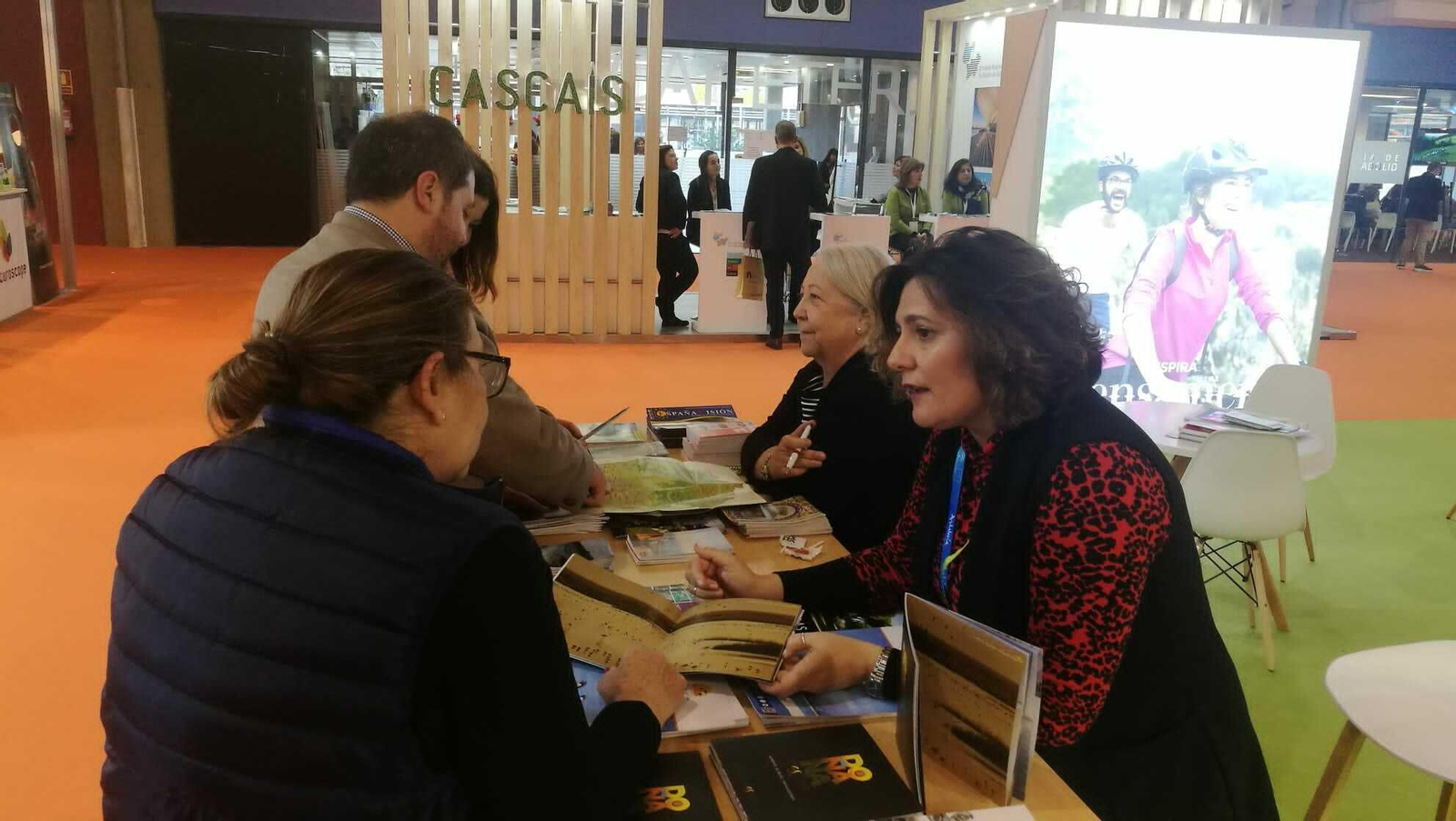 'Stand' informativo de Huelva.