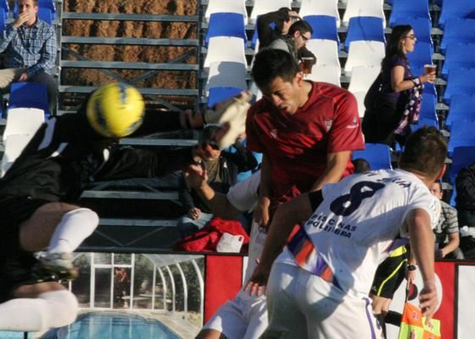 El Córdoba cae estrepitosamente en Guadalajara (3-1). / LOF