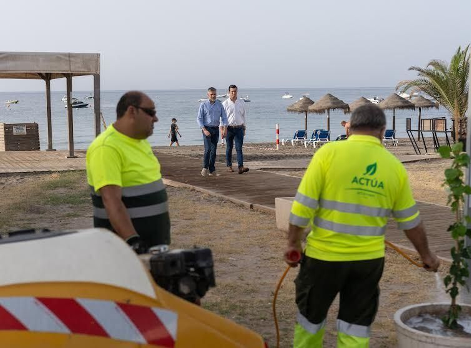 Plan  Renove, limpieza y mantenimiento, en barrios de Níjar