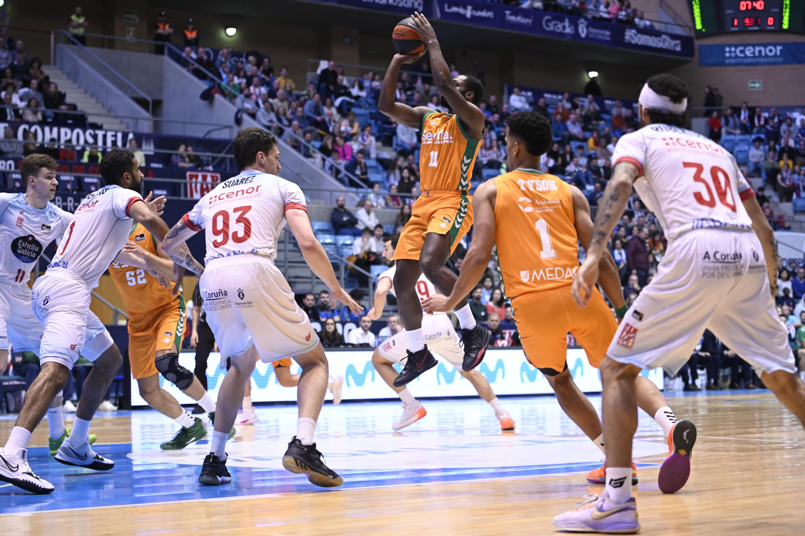 Las fotos del Obradoiro - Betis Baloncesto