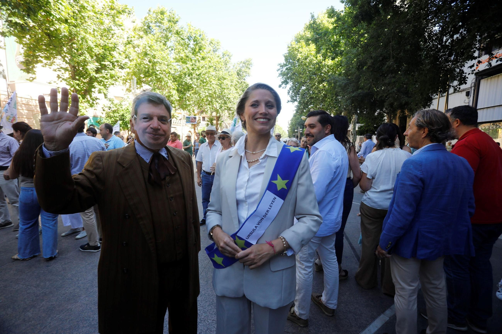 Las imágenes de la concentración de los agricultores de Córdoba "por la supervivencia del campo"