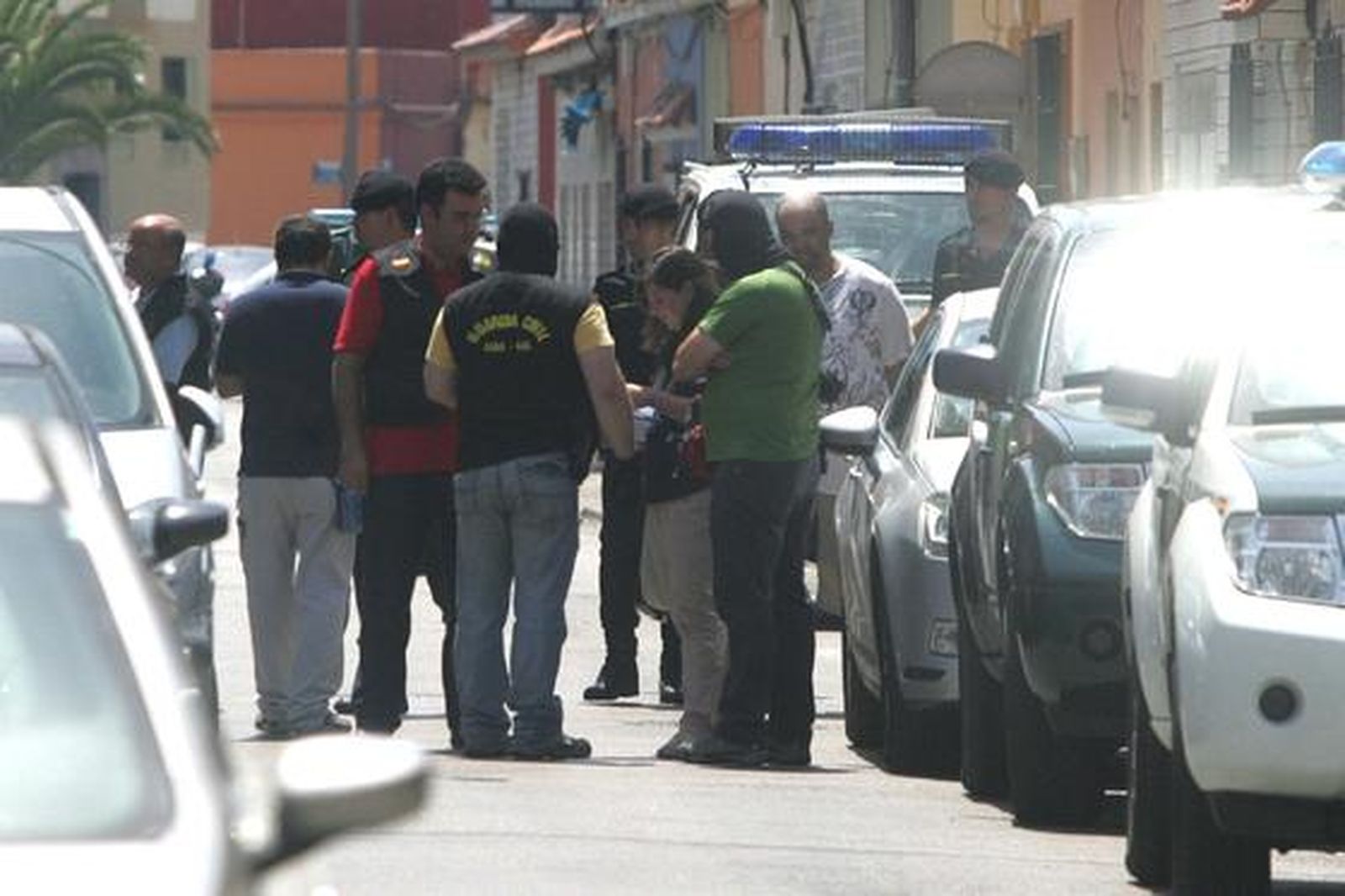 La Guardia Civil detiene a un hombre en La Línea por su presunta implicación con el terrorismo yihadista./  J.M Quiñones