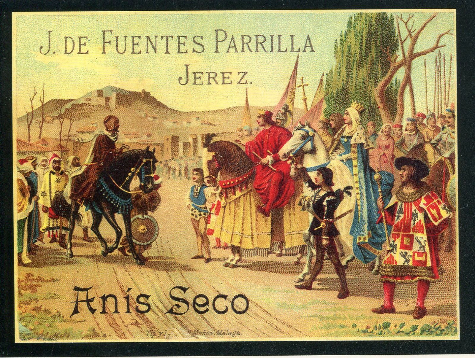 Rendición de Granada en Fuentes Parrilla.