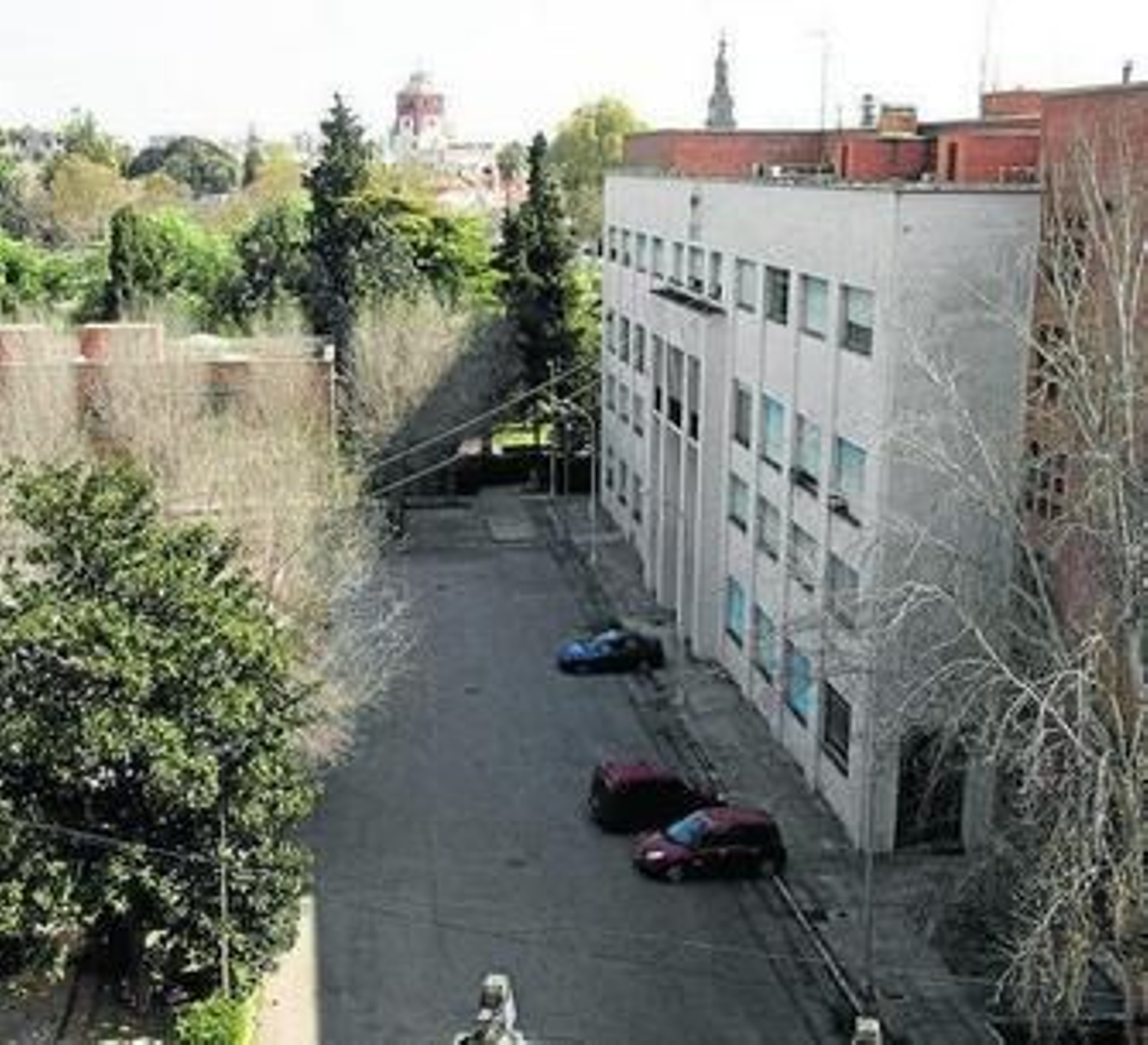 La antigua fábrica de tabacos en Los Remedios.