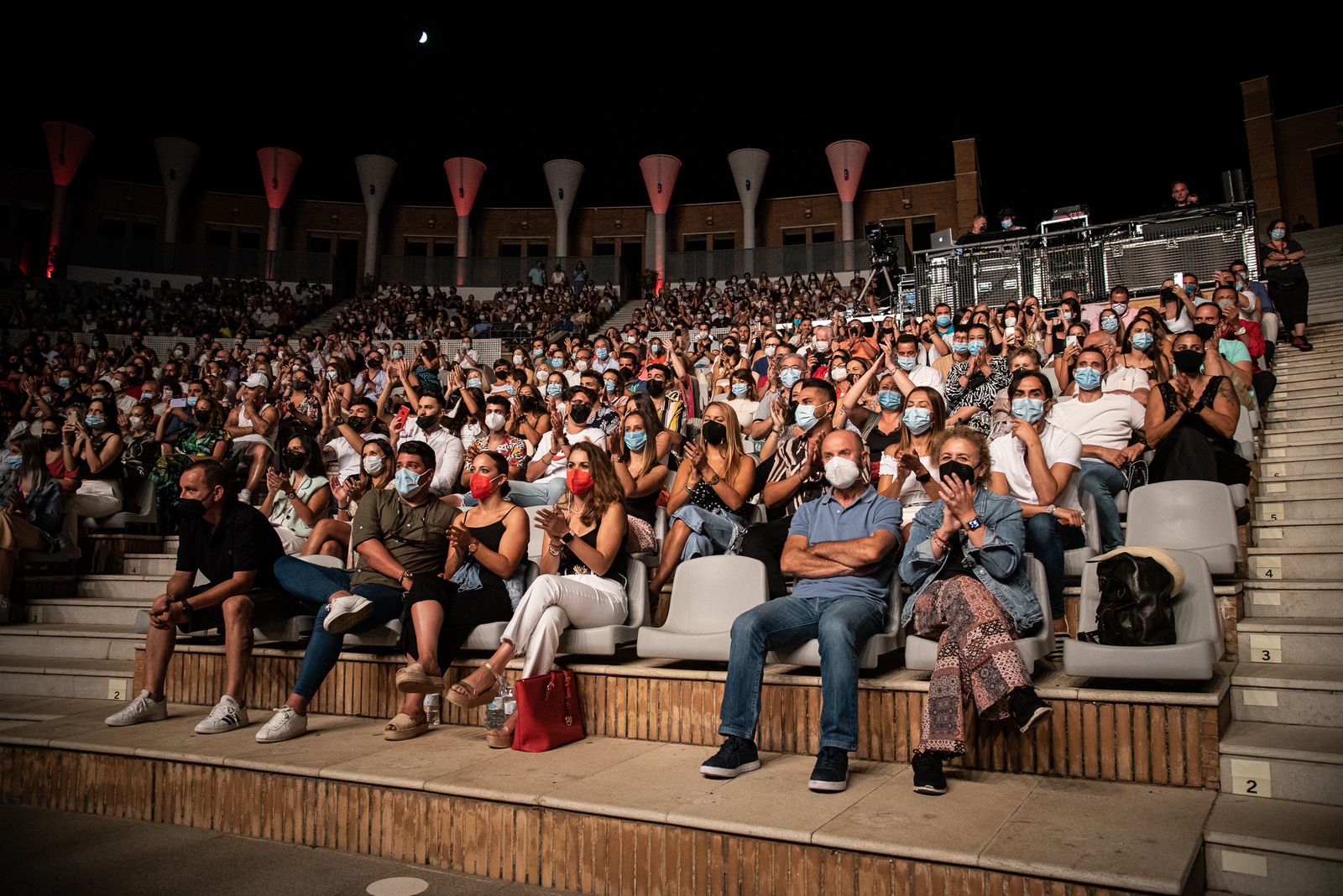 Imágenes del concierto de Niña Pastori en el Foro Iberoamericano de la Rábida