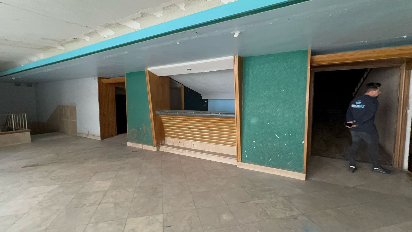 Todas las imágenes de las entrañas del histórico Coliseo Viñas de Motril