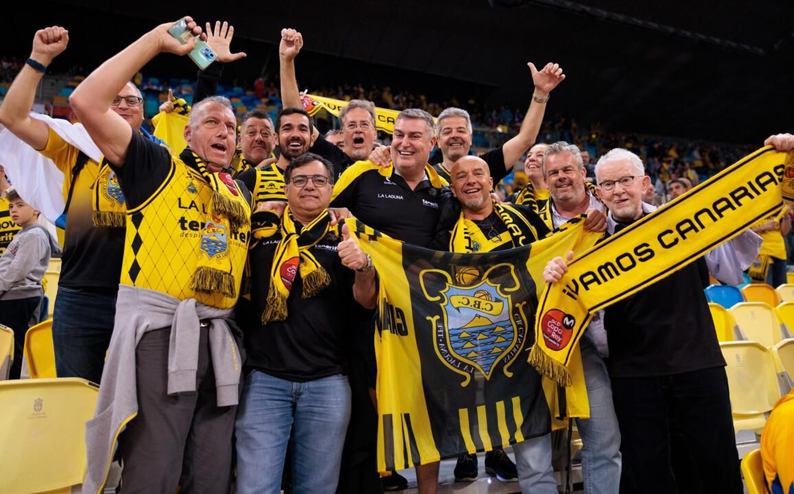 Copa del Rey: Búscate en las gradas del Gran Canaria Arena en el Unicaja-Tenerife