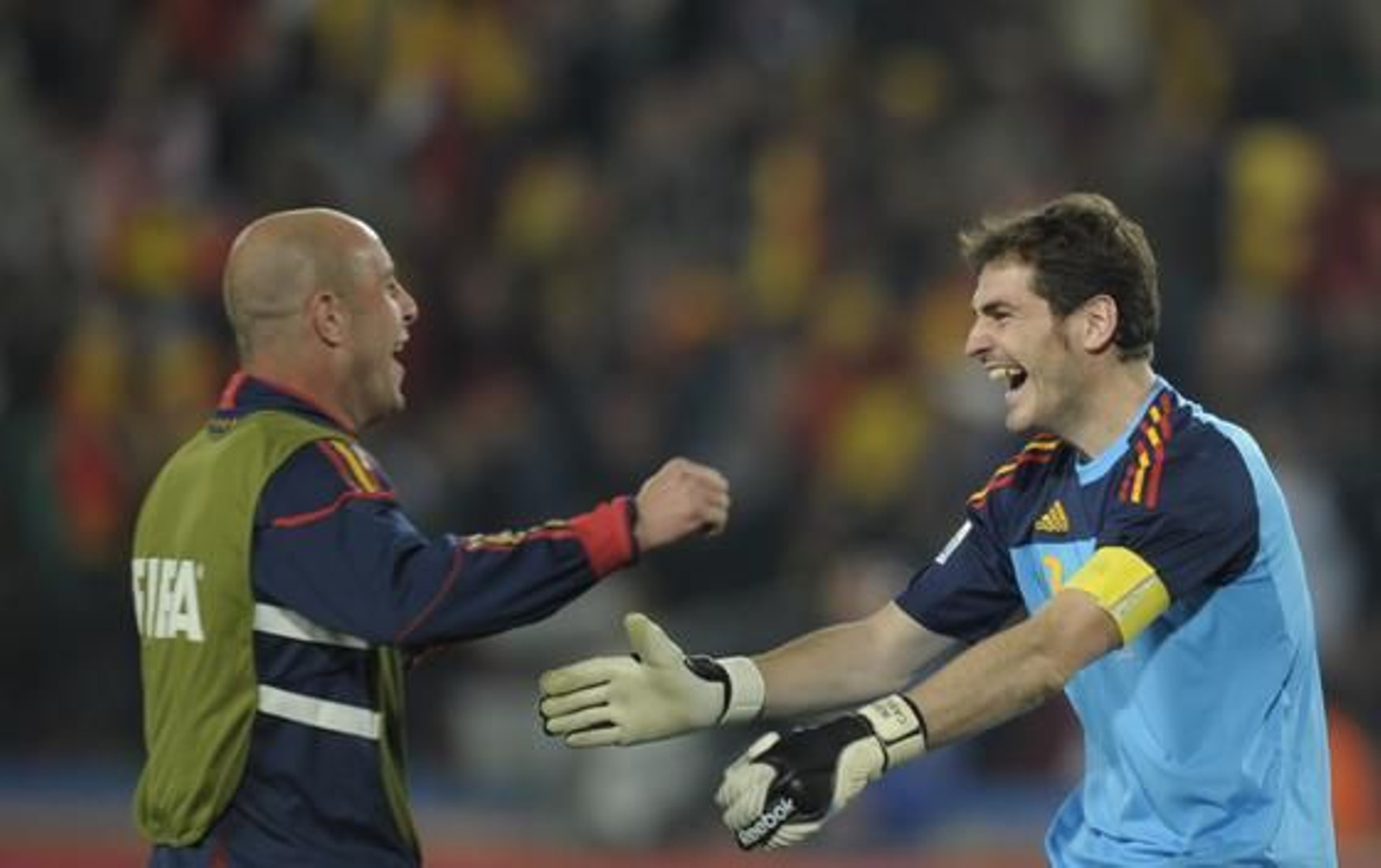 España se mete en semifinales del Mundial tras ganar a Paraguay. / AFP