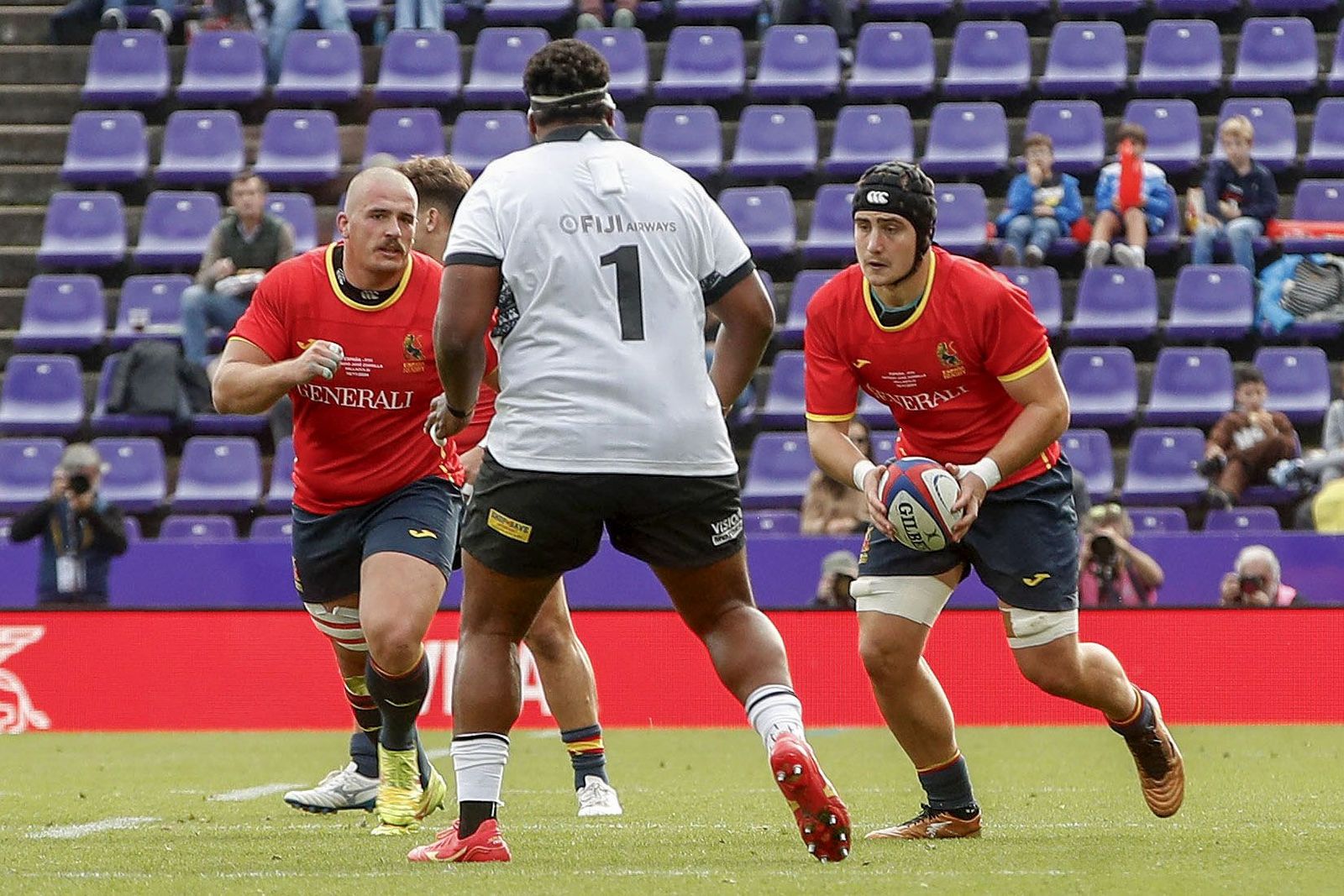 Rugby: Alberto Carmona participa en la esperanzadora derrota de España ante Fiji