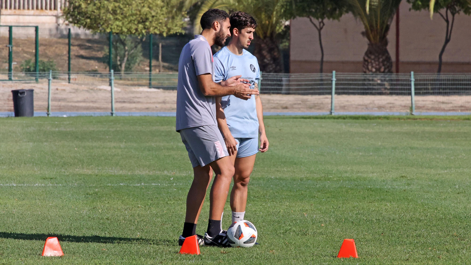 Entrenamiento del Xerez DFC en el 'Pepe Ravelo'