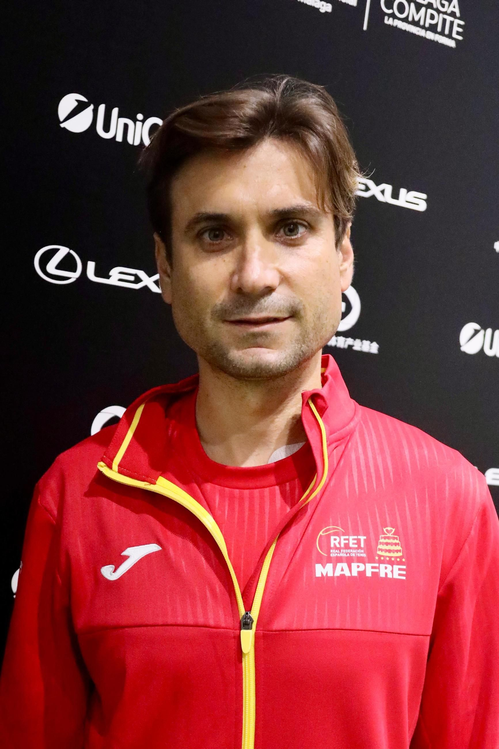 La entrevista a David Ferrer, en fotos