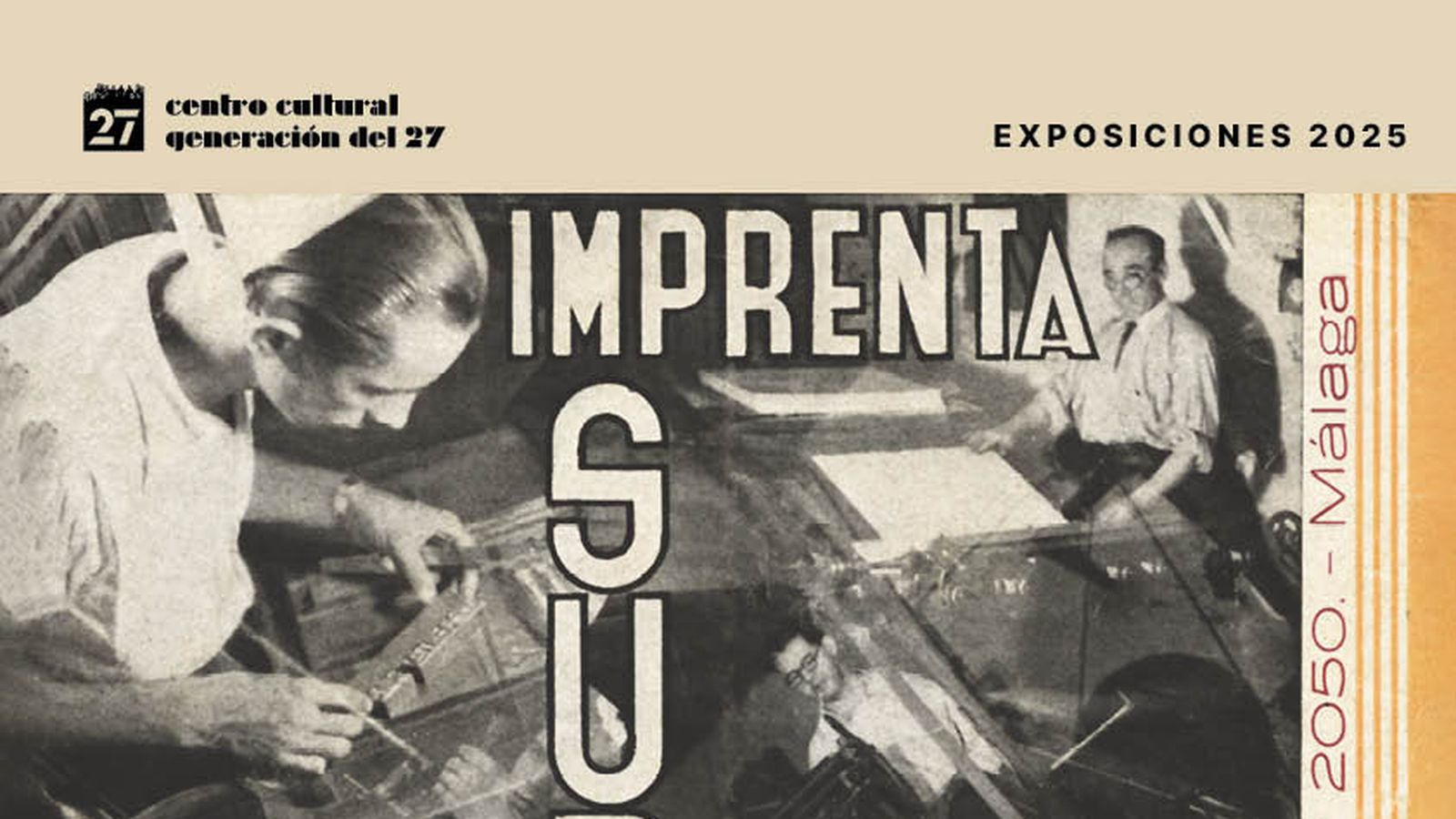 Cartel de la exposición.