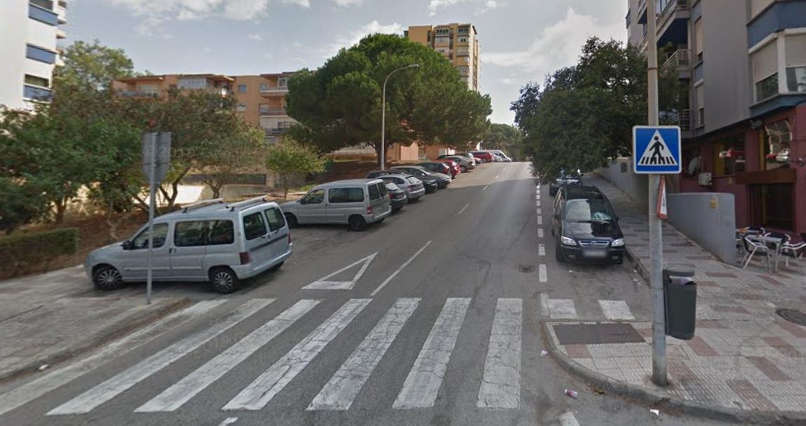 La avenida Holanda, donde se cambiará un tramo de la red de suministro eléctrico.