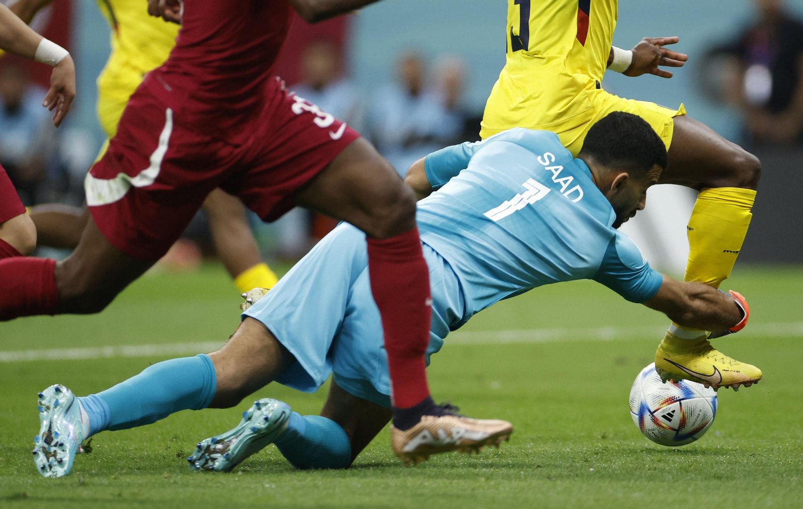 Las imágenes del Qatar - Ecuador, partido inaugural del Mundial 2022