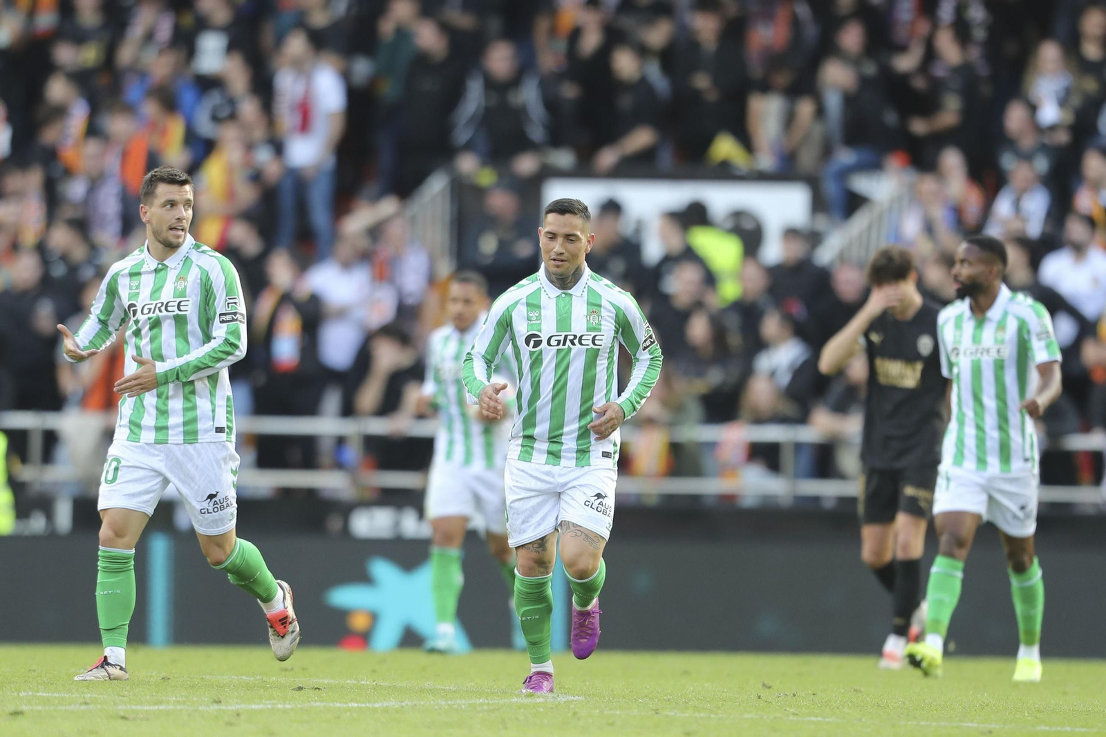 Las fotos del emotivo Valencia - Betis