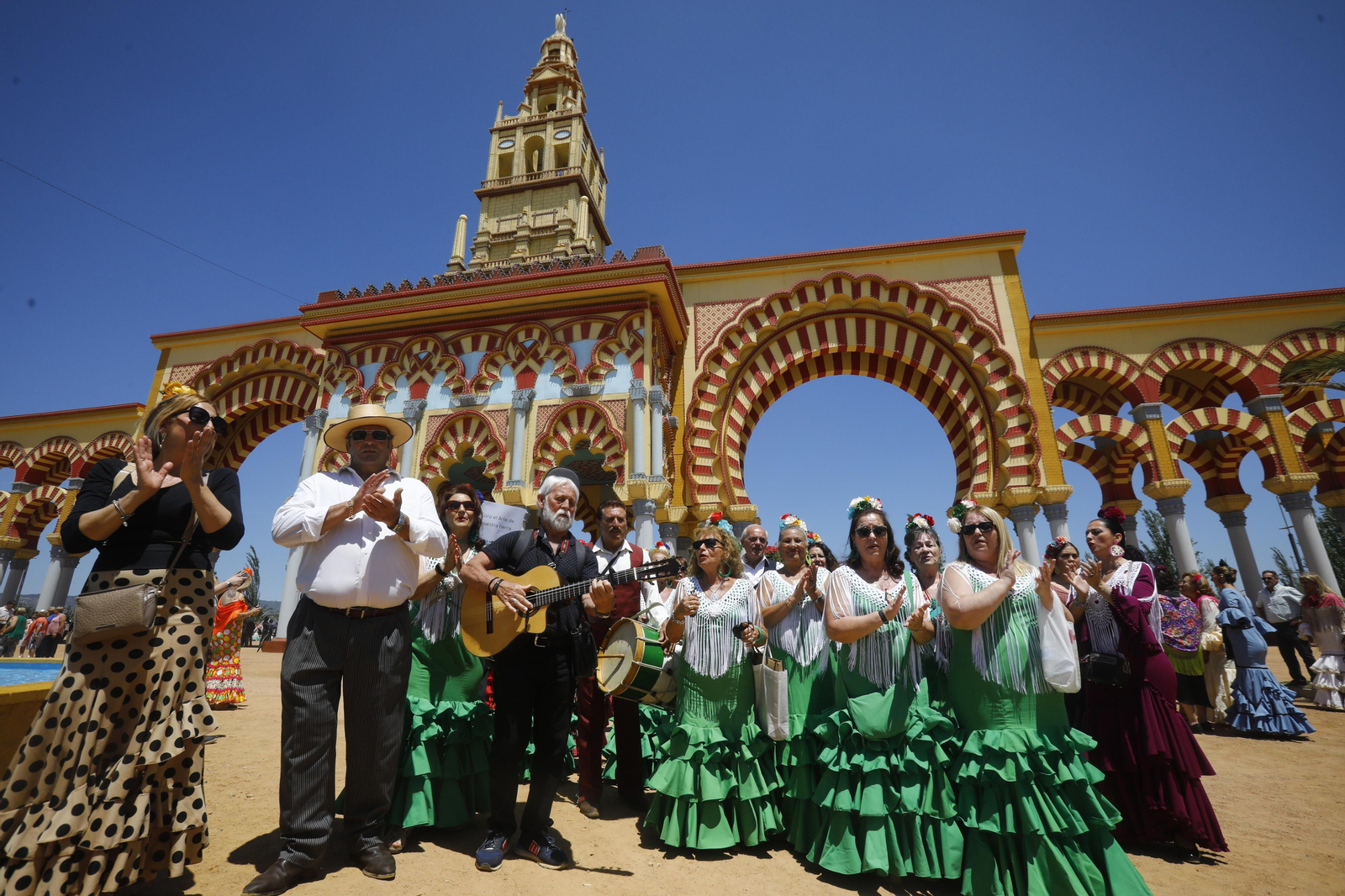 El gran día de los coros en la Feria de Córdoba, en imágenes