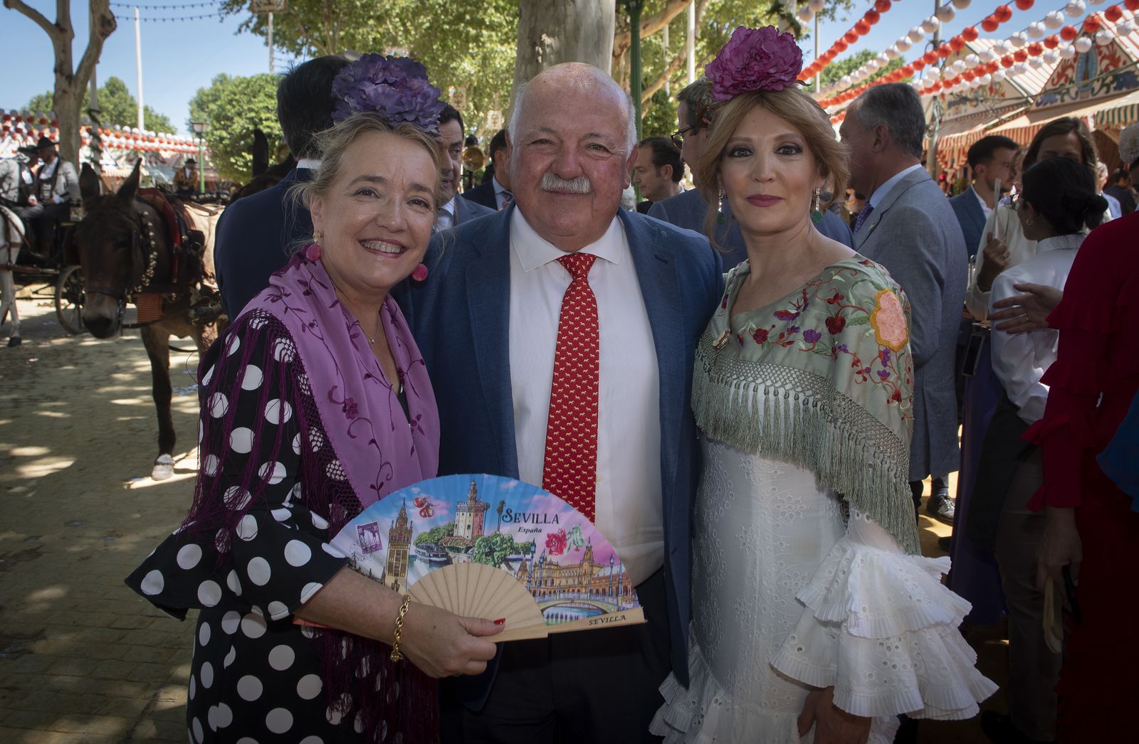 Las imágenes de la recepción en la caseta de Endesa