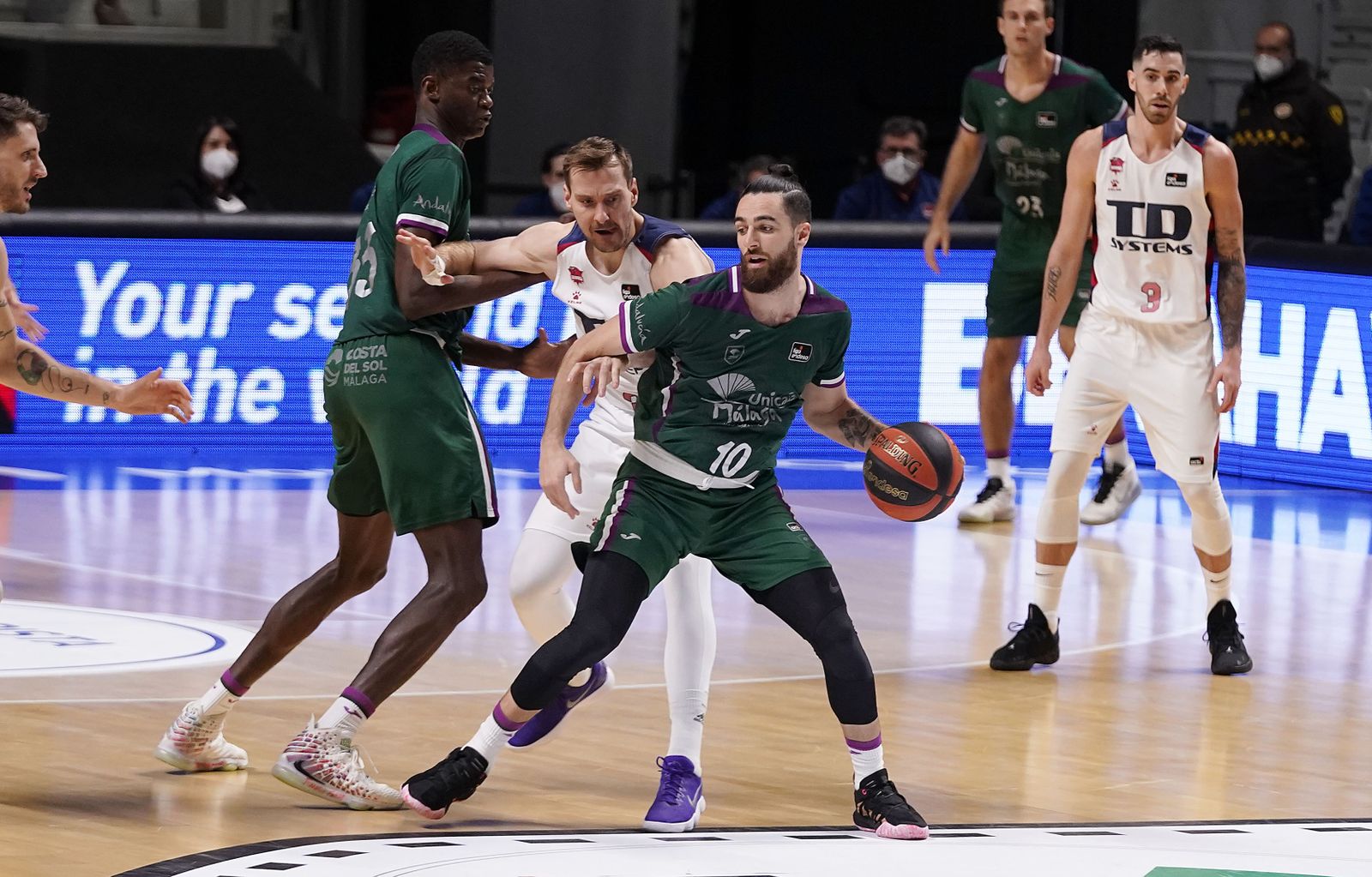 Unicaja-Baskonia de la pasada temporada.