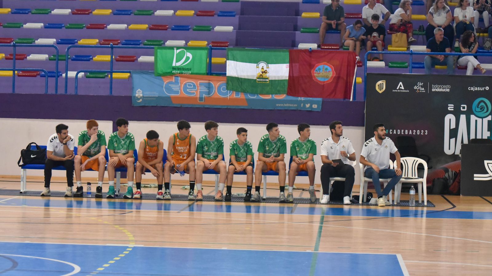 Las fotos de los cuartos de final del Cadeba infantil de La Línea