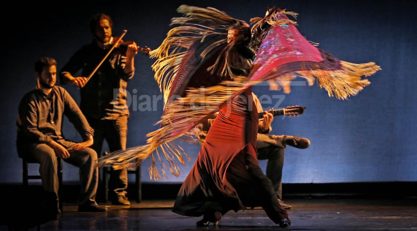 Imágenes del espectáculo 'Una oda en el tiempo' de María Pagés