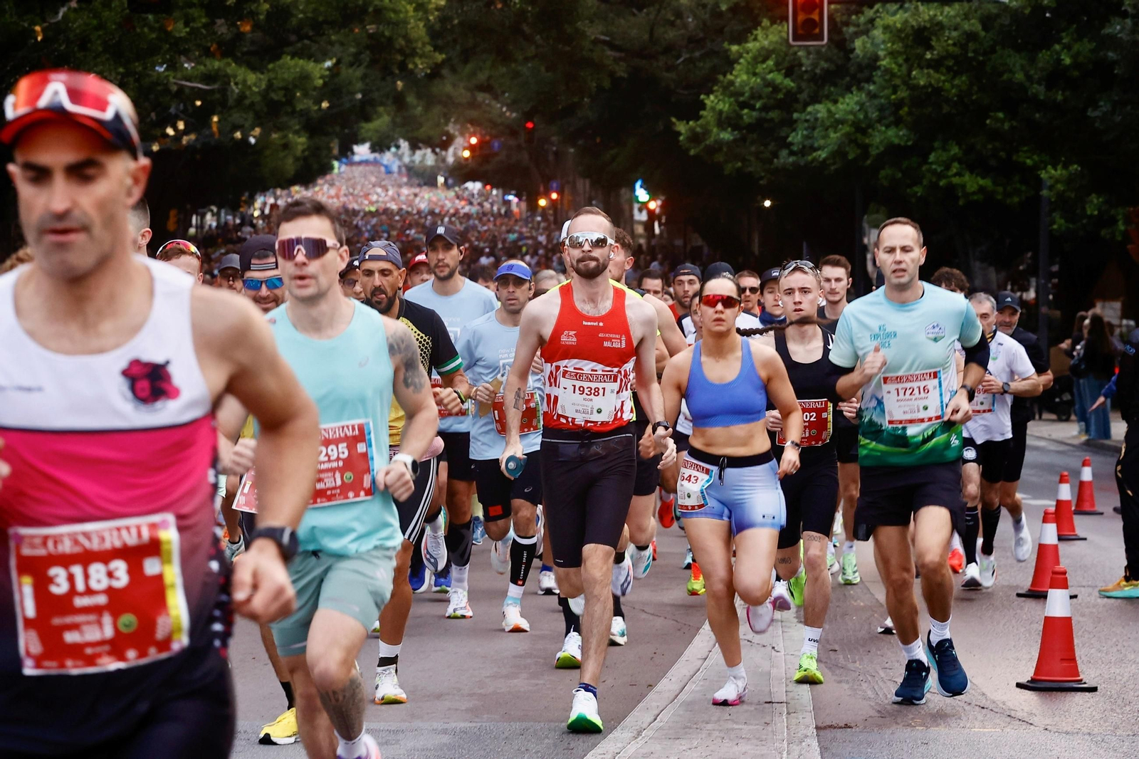 Las fotos de la Maratón de Málaga 2025