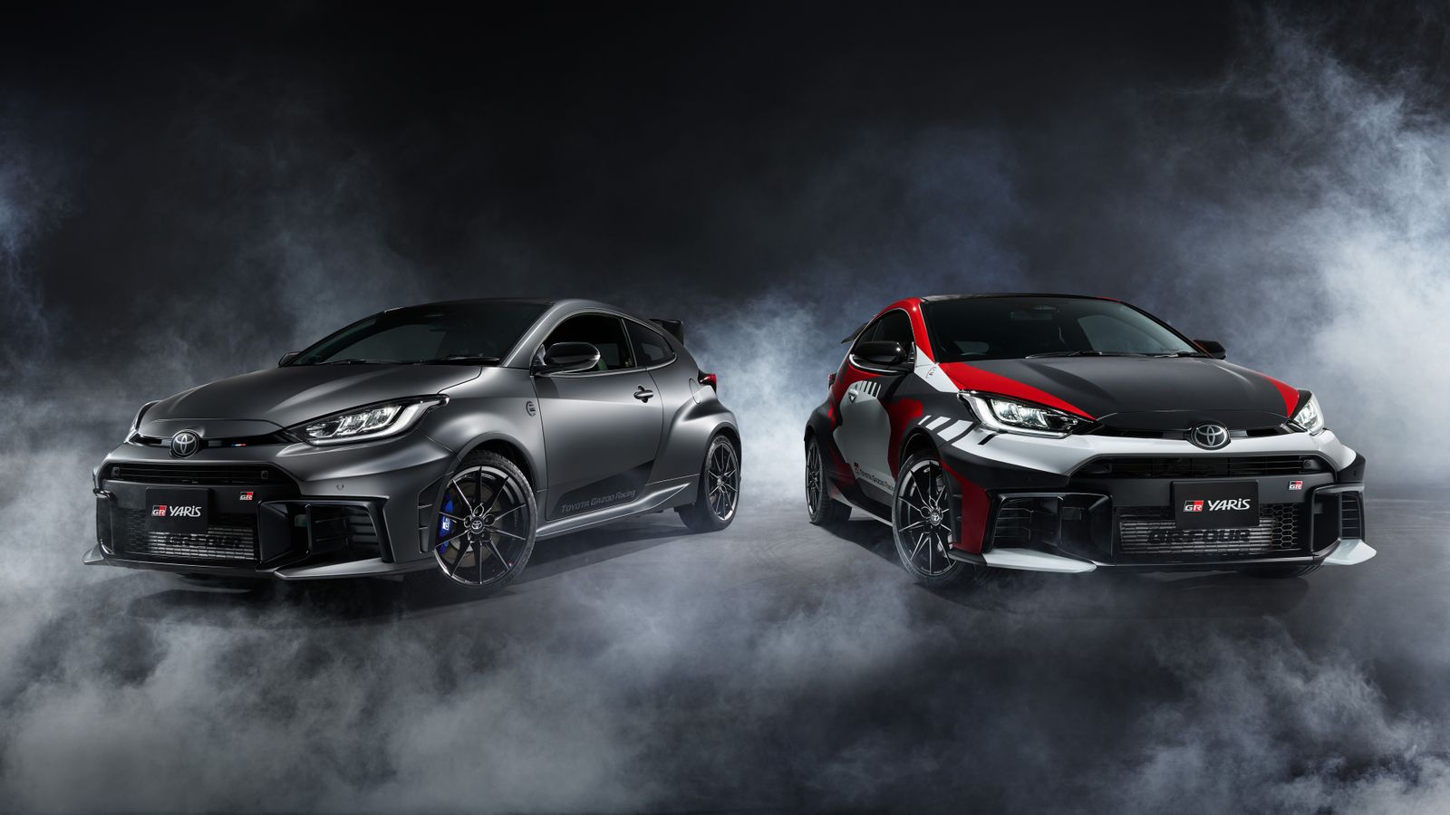 Toyota presenta dos ediciones limitadas del GR Yaris inspiradas en su pilotos del WRC
