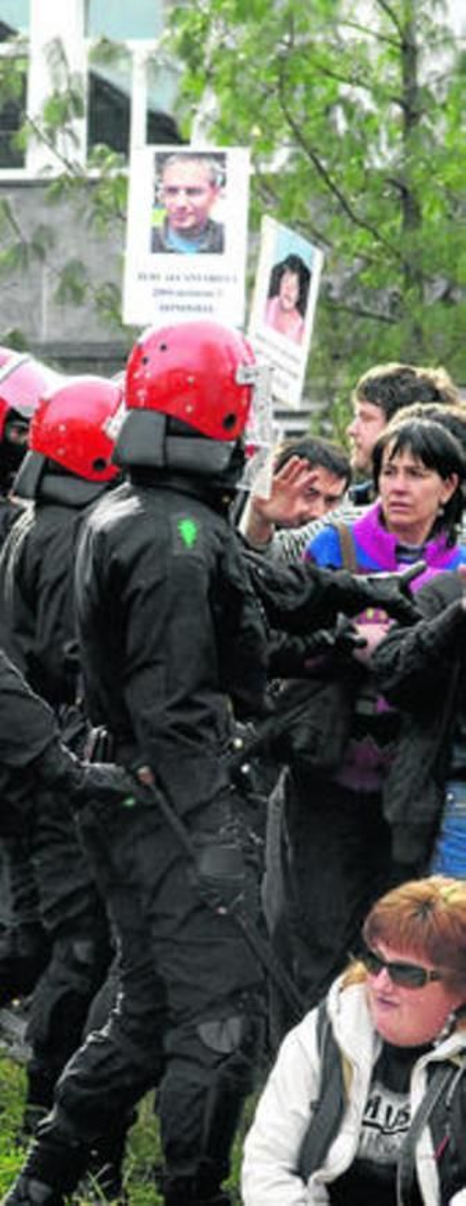 Marcha en favor de los presos de ETA.