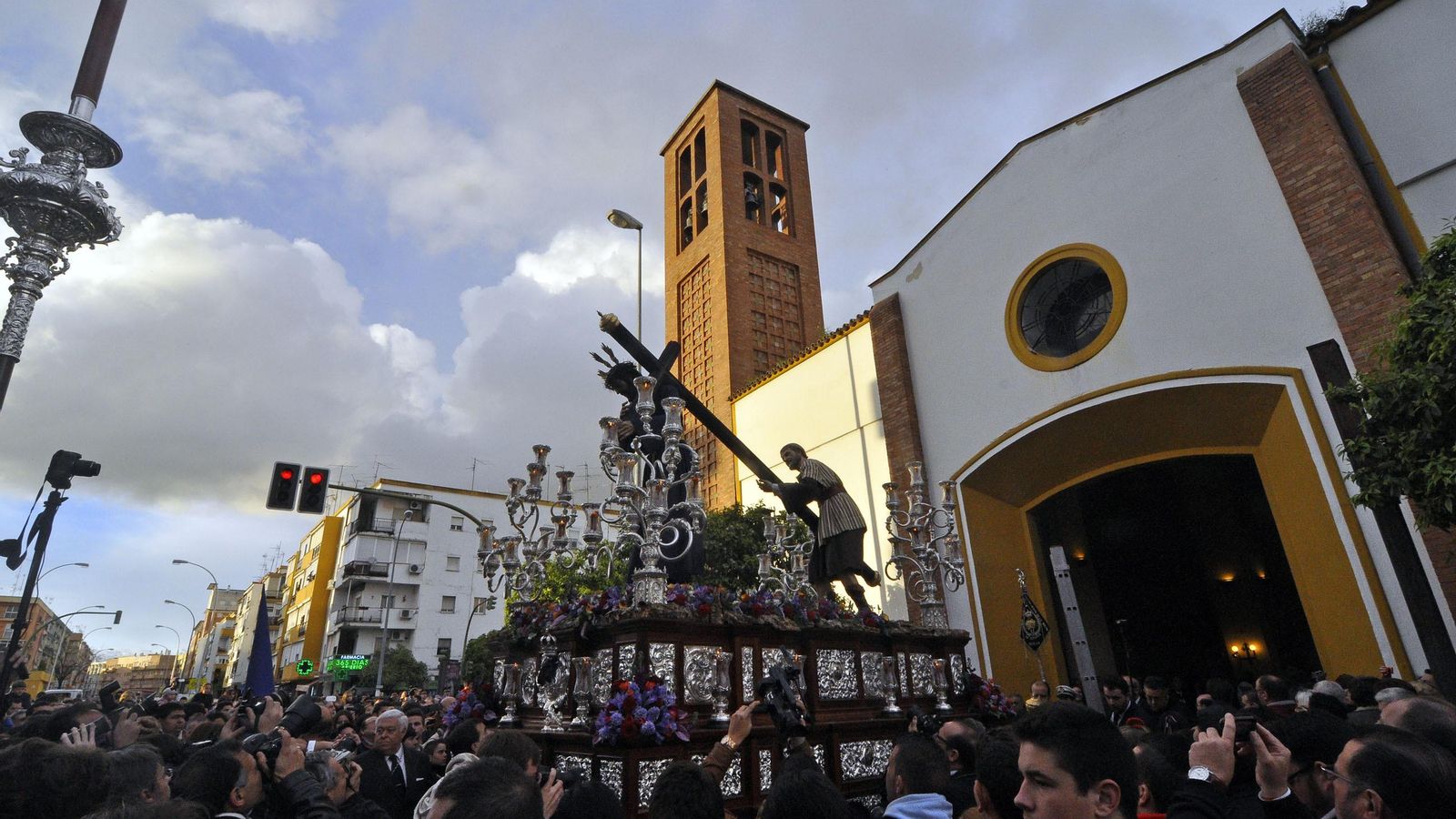 El Nazareno de la Hermandad de San José Obrero.