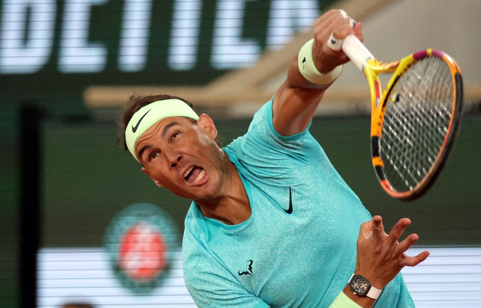 Las fotos del adiós de Nadal en Roland Garros