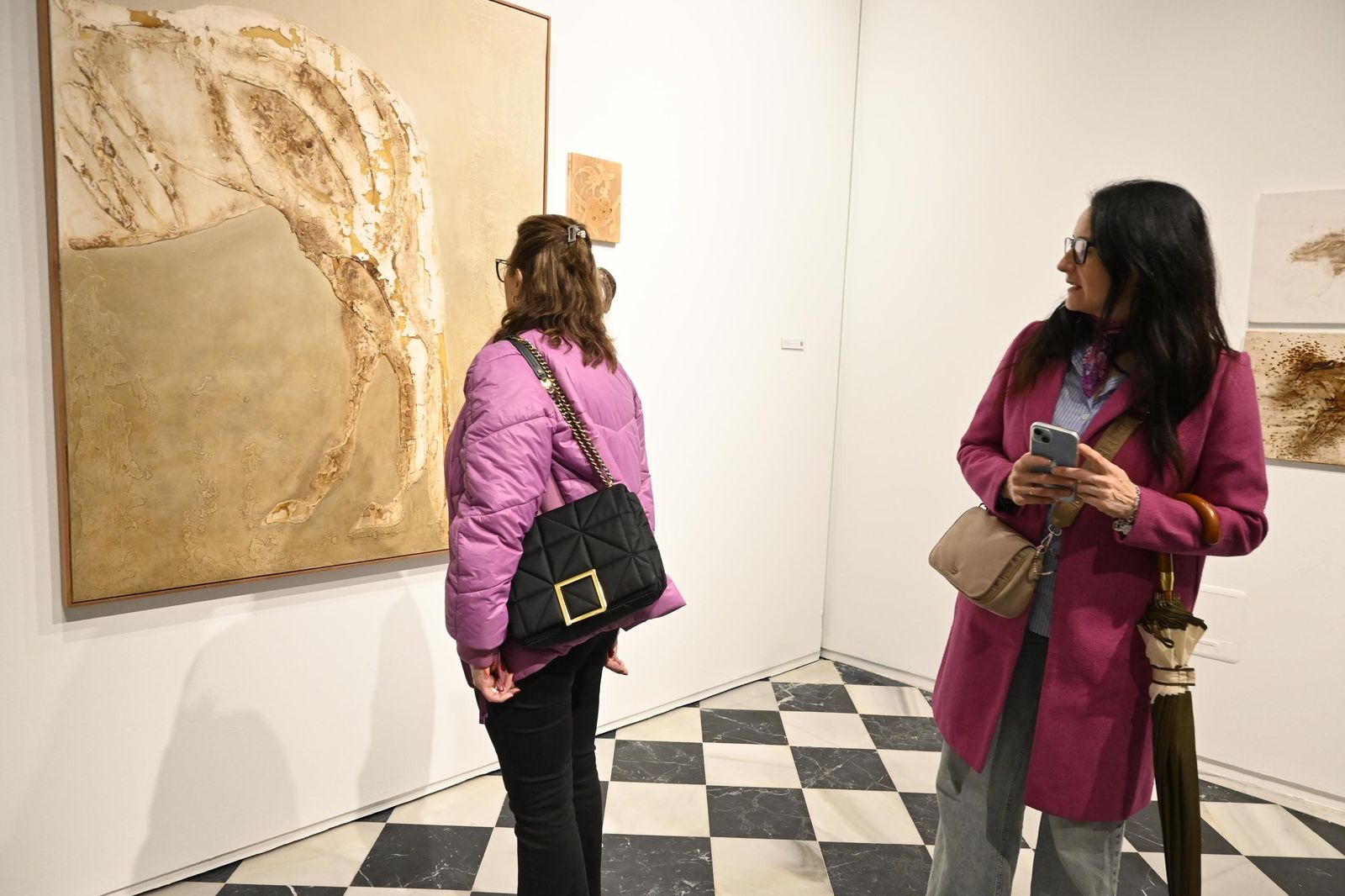 Inauguración de la exposición `Ánima´ de Tiziana Domínguez