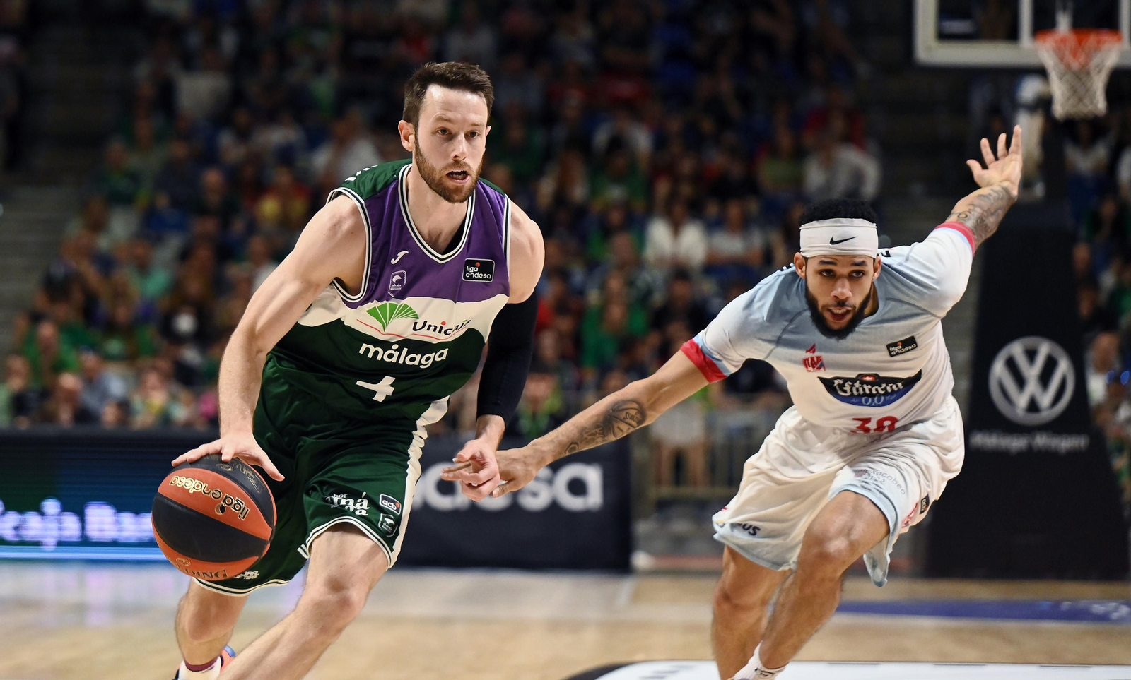 El Unicaja-Obradoiro, en fotos