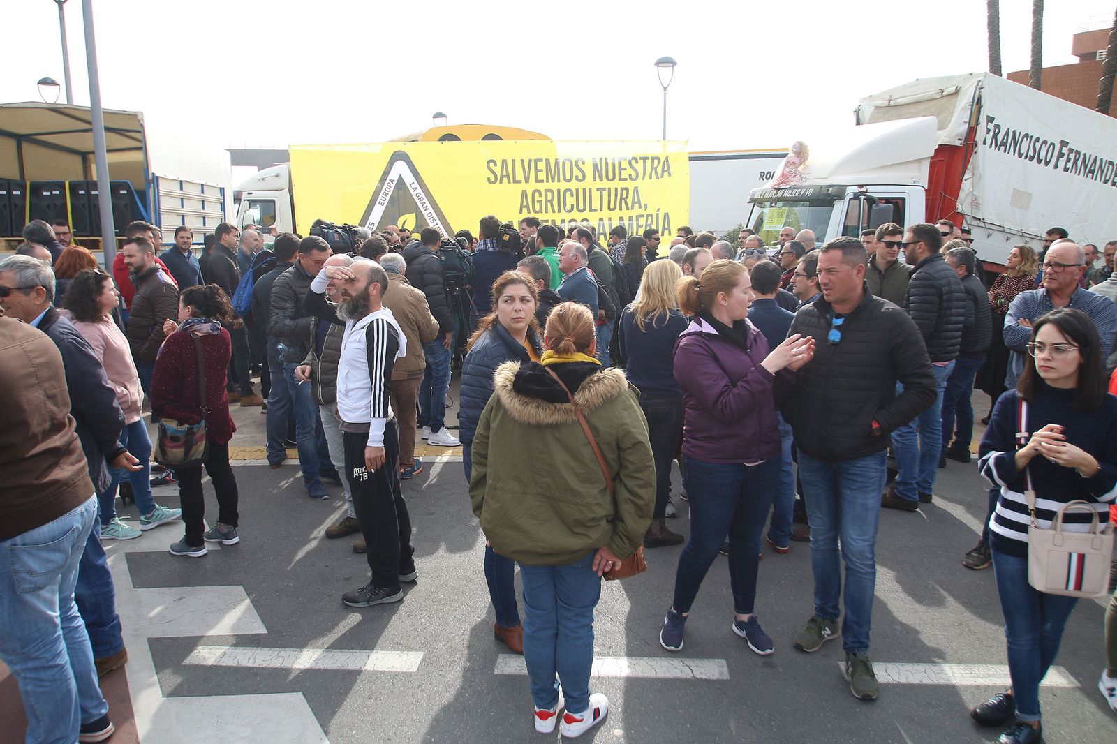Fotogalería de la manifestación de agricultores