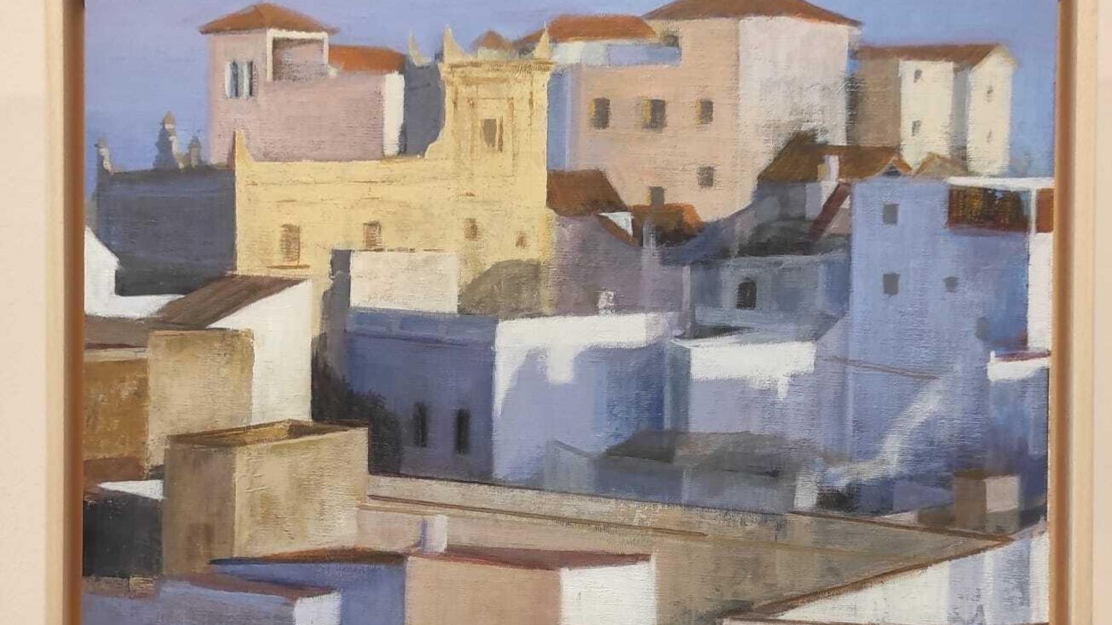 Obra de Encarna Lebrero, expuesta en Espacio Abierto de Jerez. Obra de Encarna Lebrero, expuesta en Espacio Abierto de Jerez.