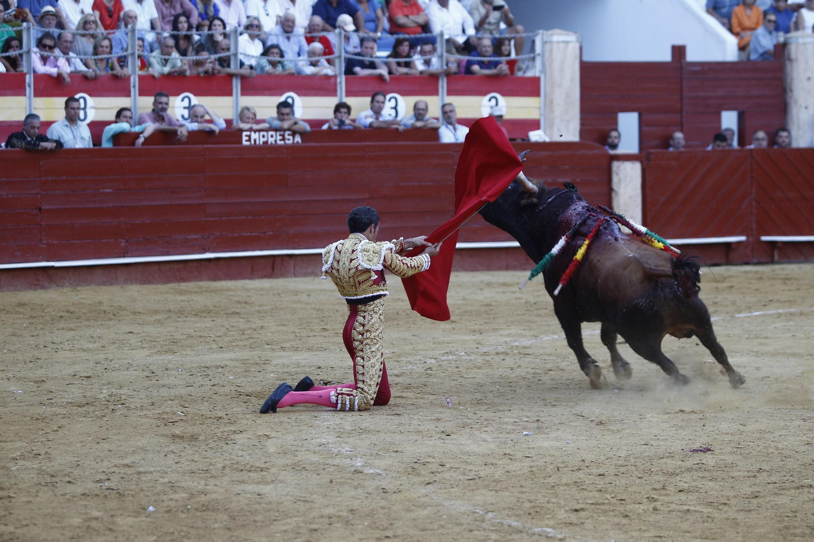 Las mejores imágenes de los toreros Fortes, Juan Ortega y David de Miranda en la Feria de Almería 2025