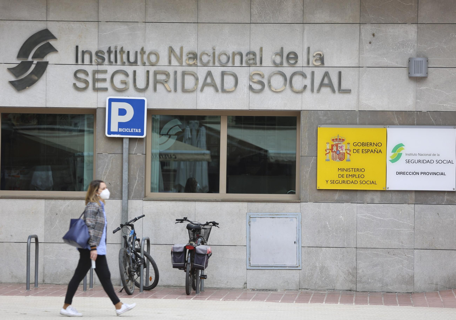 Una oficina de la Seguridad Social.