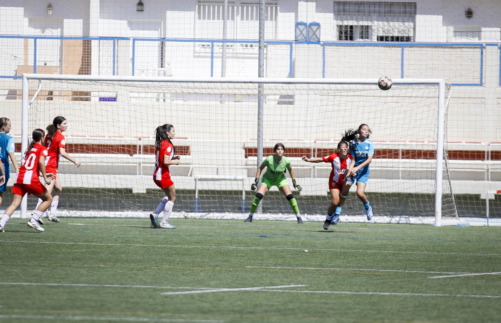 Las imágenes del partido de fútbol del Almería femenino contra el Betis B