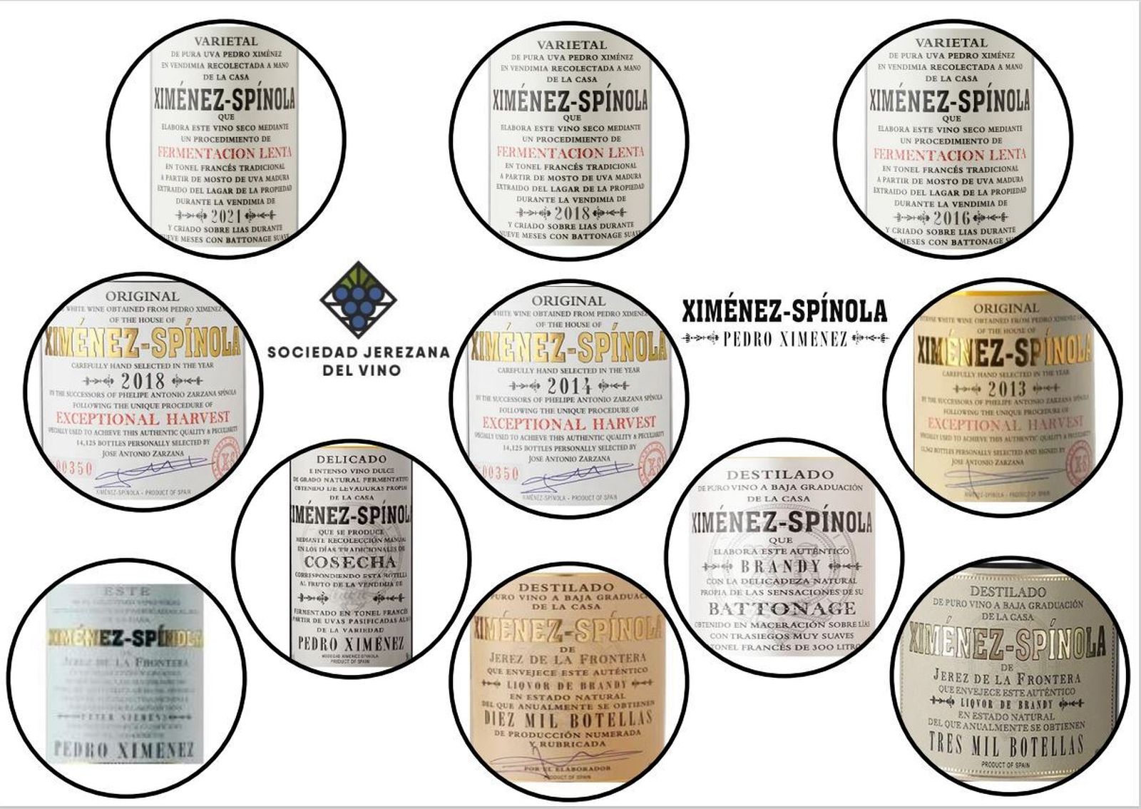 Cata de la bodega Ximénez Spínola en la Sociedad Jerezana del Vino