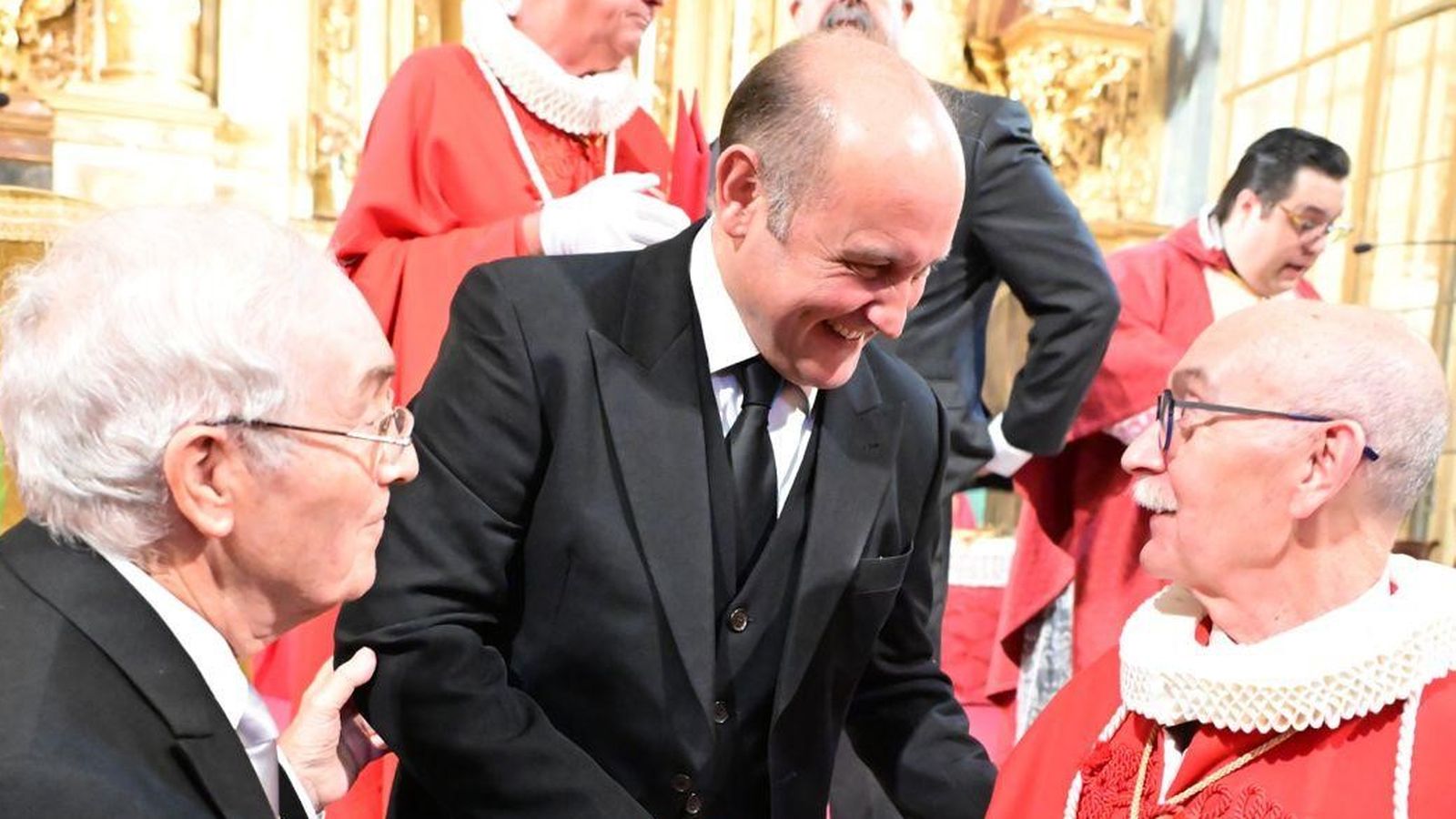 Juan José Ortíz con Antonio Martín-Arroyo.