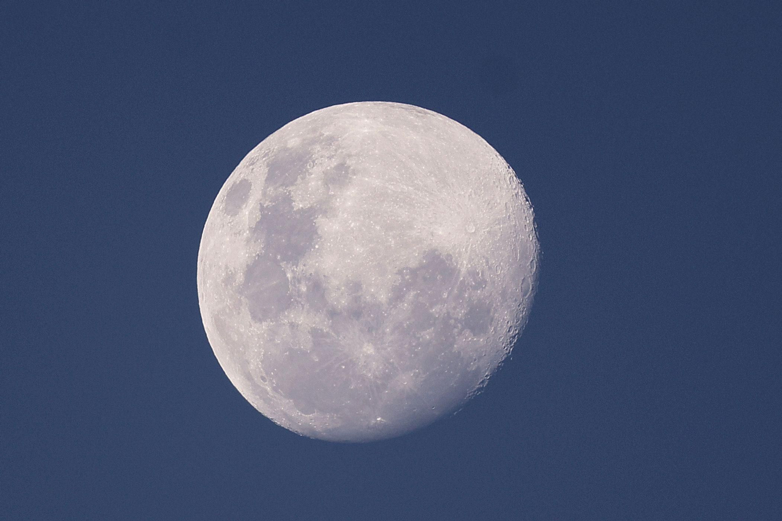 Vista de la Luna llena.