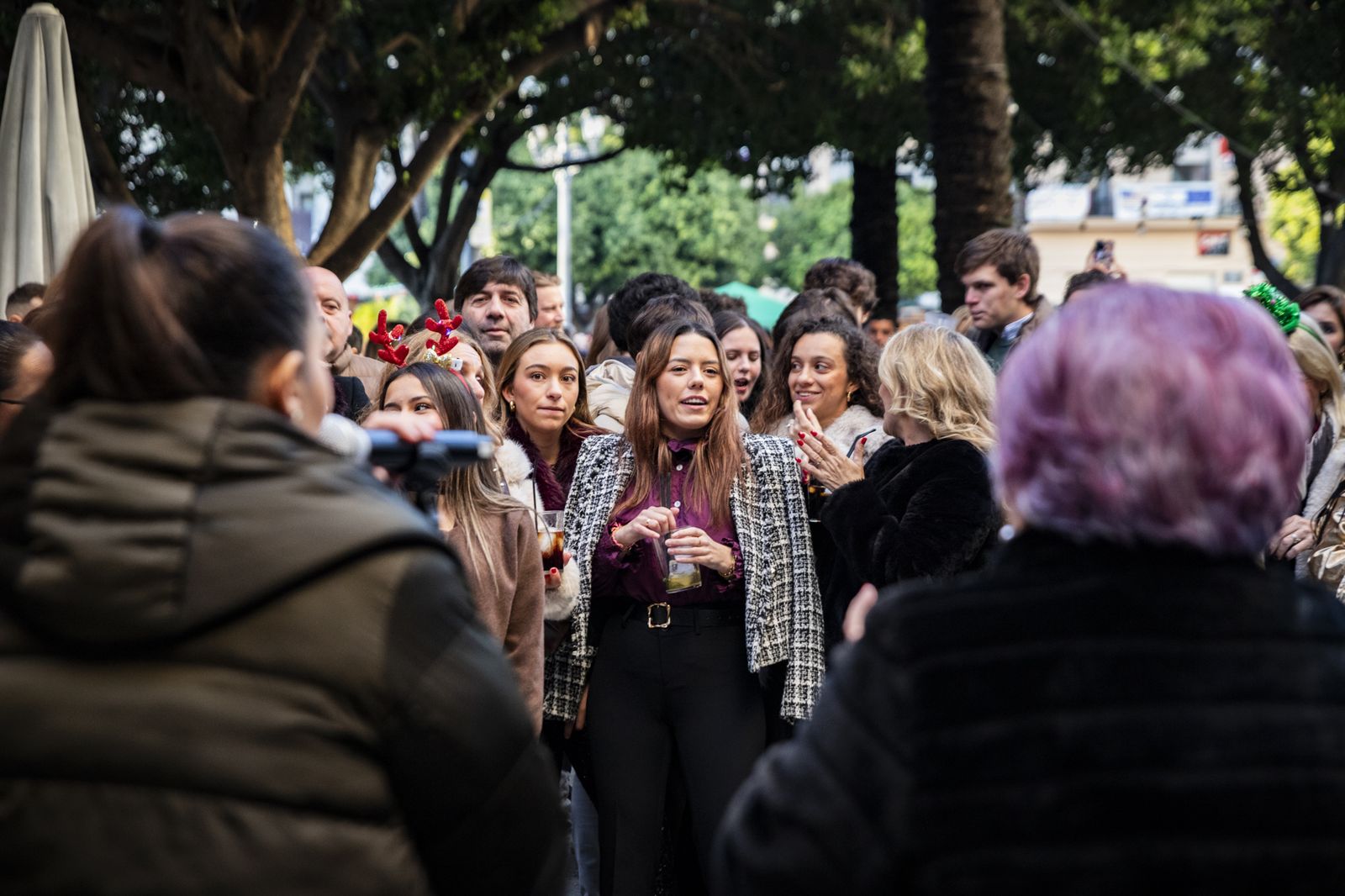 Imágenes del ambiente navideño del 24 de diciembre en Jerez