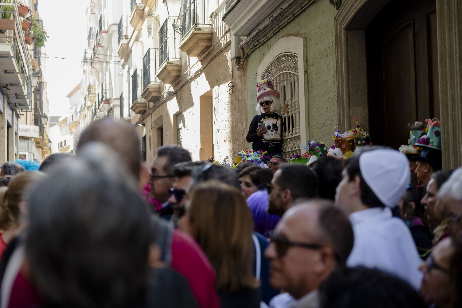 Las imágenes del segundo sábado de Carnaval de Cádiz 2026: Carruseles de coros