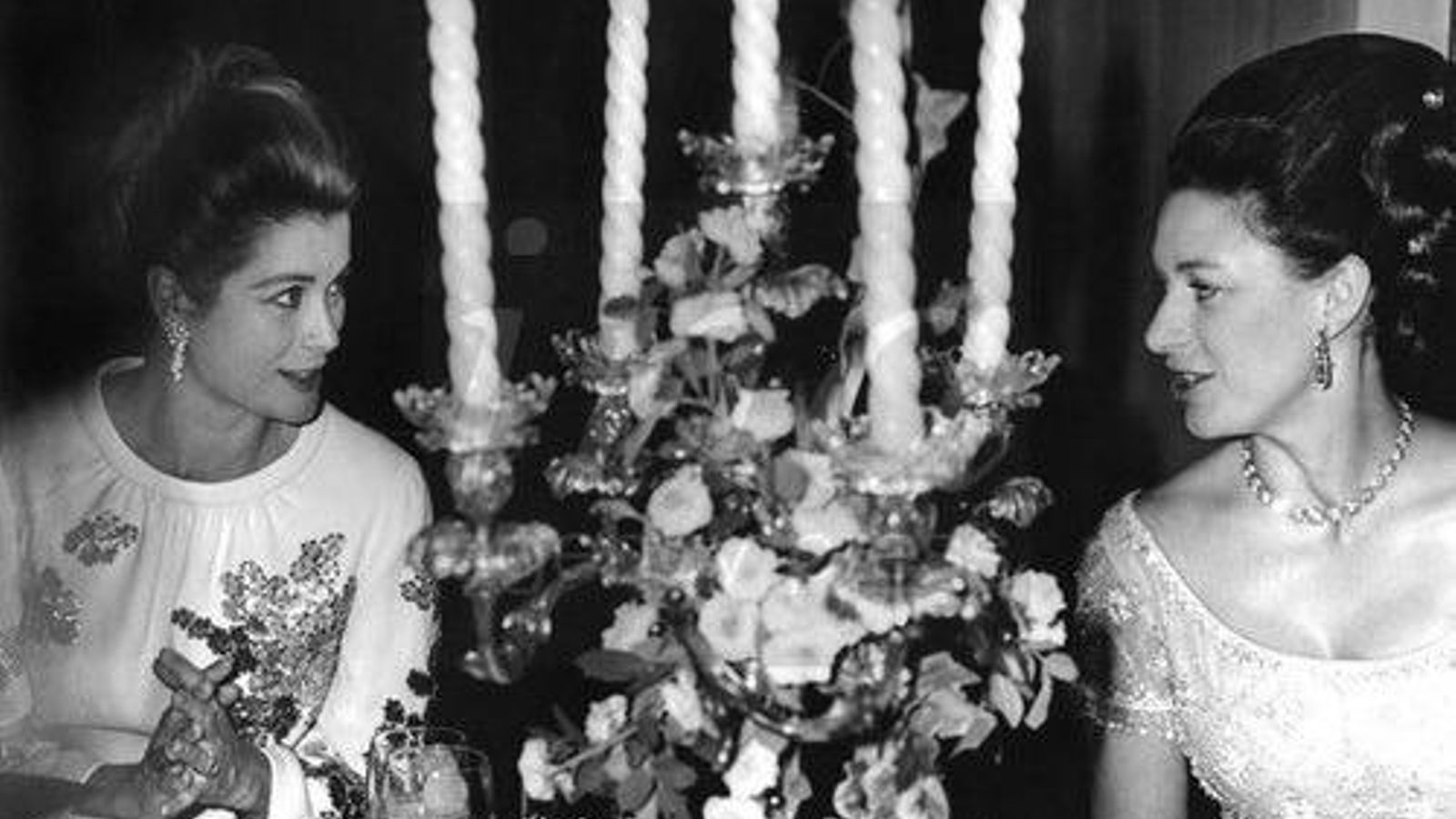 Margarita y Grace Kelly, quienes no congeniaron en absoluto.