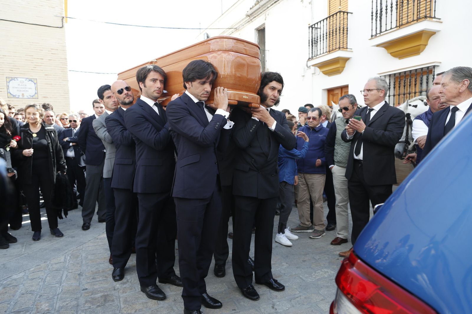 Las imágenes del funeral de Ángel Peralta