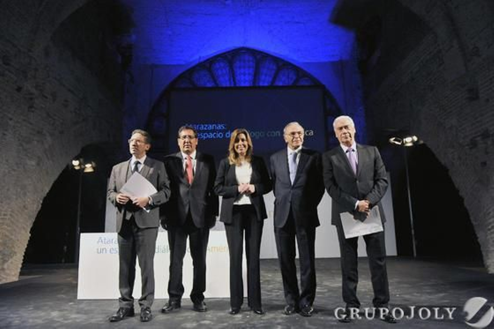 Las imágenes de la presentación del proyecto de las Reales Atarazanas