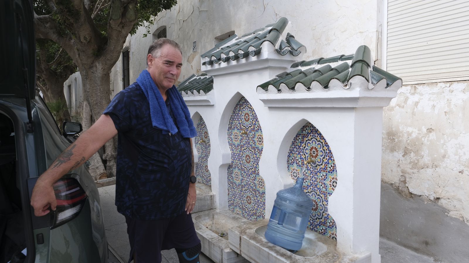 Roy Sampson es un británico que lleva cuatro años viviendo en Turre.