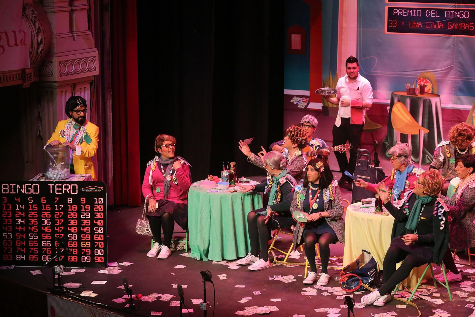 Cuarto día de preliminares del Carnaval Colombino en imágenes