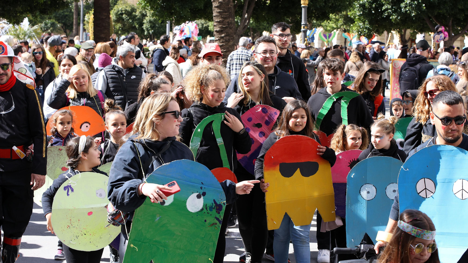 Pasacalles por el Carnaval en Jerez