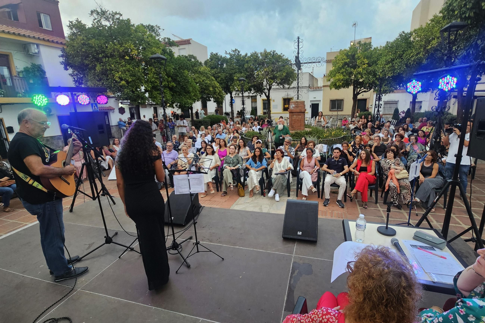 Fotos del recital poético de Izquierda Unida en Algeciras